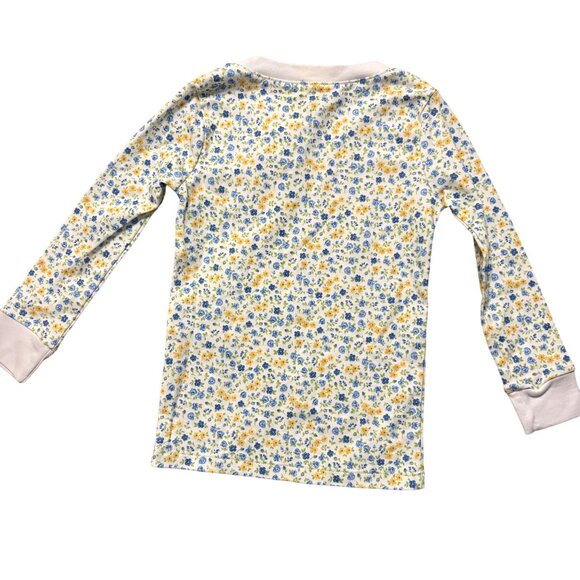 KissyKissy Girls 2-Piece Pajama Set Size 4 Floral Print 100% Cotton NWT - Picture 6 of 6